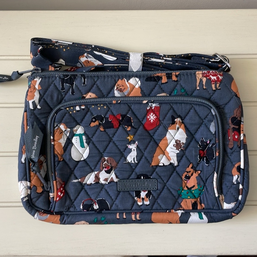 Vera Bradley holiday dogs purse